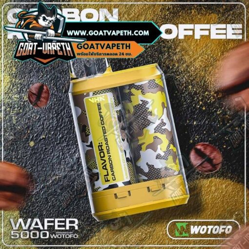 Wotofo Wafer 5000 Puffs Carbon Roasted Coffee