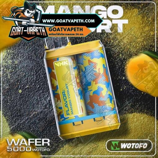 Wotofo Wafer 5000 Puffs Mango Yogurt