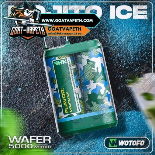 Wotofo Wafer 5000 Puffs Mojito Ice