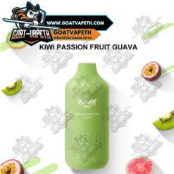 Yummy Bar SC6000 Puffs Kiwi Passion Fruit Guava
