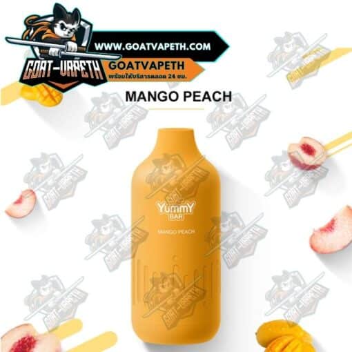 Yummy Bar SC6000 Puffs Mango Peach