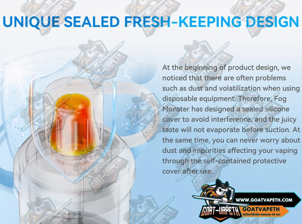 Unique Sealed Fresh Keeping Design