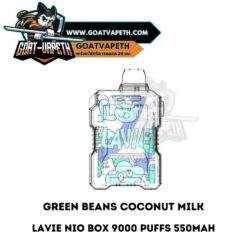 Lavie Nio Box 9000 Puffs Green Beans Coconut Milk