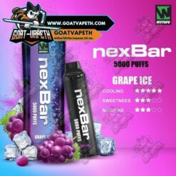 Nexbar 5000 Puffs Grape Ice