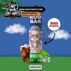 RUM BAR 9000 Puffs Cola Ice