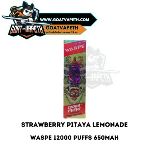 WASPE 12000 Puffs Strawberry Pitaya Lemonade