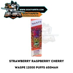 WASPE 12000 Puffs Strawberry Raspberry Cherry