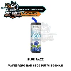 Vapesring Bar 8500 Puffs Blue Razz