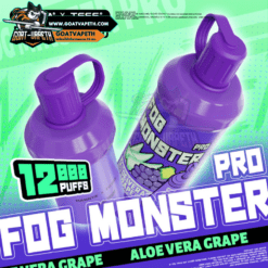Fog Monster Pro 12000 Puffs Aloe Vera Grape