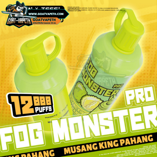 Fog Monster Pro 12000 Puffs Musang King Pahang