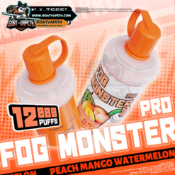 Fog Monster Pro 12000 Puffs Peach Mango Watermelon