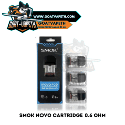 Smok Novo Cartridge 0.6ohm Coil