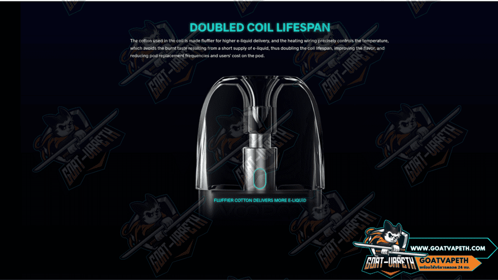 Doubled Coil Lifespan