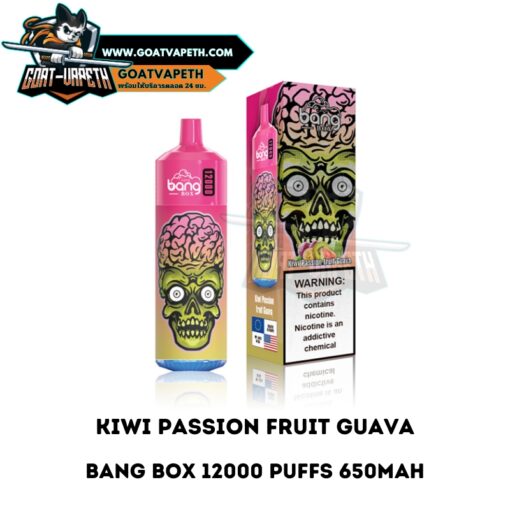 Bang Box 12000 Puffs Kiwi Passion Fruit Guava
