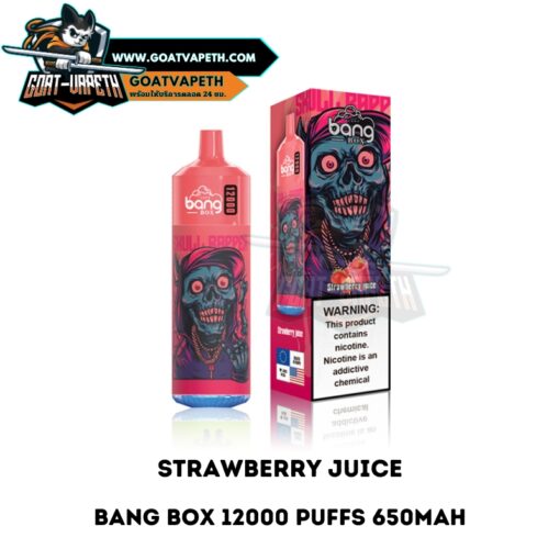 Bang Box 12000 Puffs Strawberry Juice