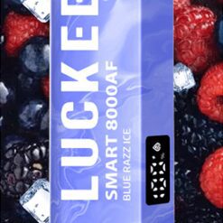 Luckee Smart 8000AF Puffs Blue Razz Ice