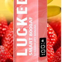 Luckee Smart 8000AF Puffs Strawberry Banana