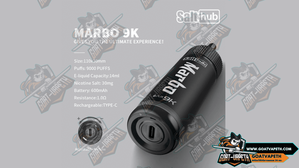 Marbo Bar 9000 Puffs Specification