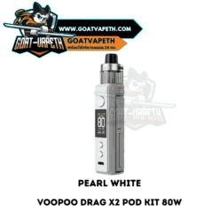 Voopoo Drag X2 Pod Kit Pearl White
