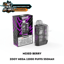 Zooy Mega 12000 Puffs Mixed berry