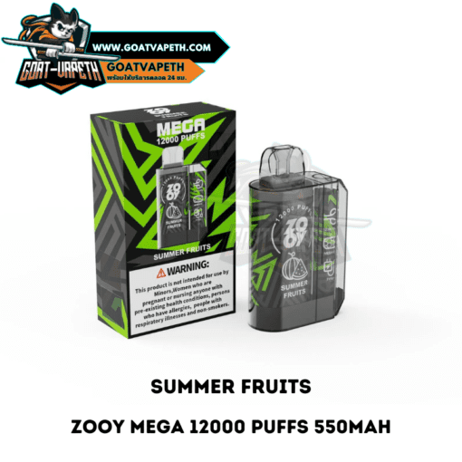 Zooy Mega 12000 Puffs Summer Fruits