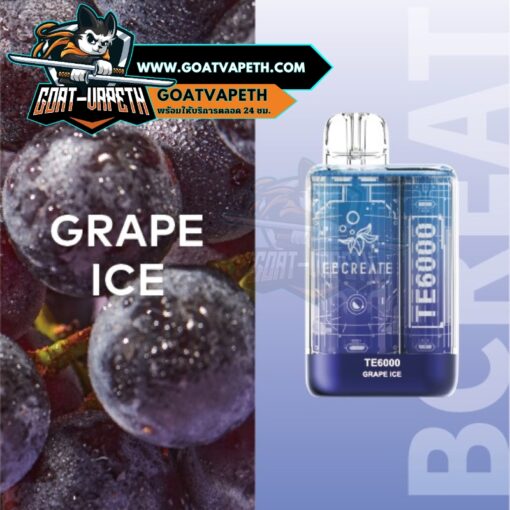 Ebcreate TE 6000 Puffs Grape Ice