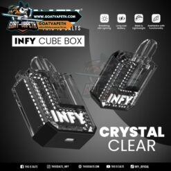 Infy Cube Box Crystal Clear