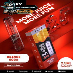 Infy Plus Pod 2.5ml Orange Soda